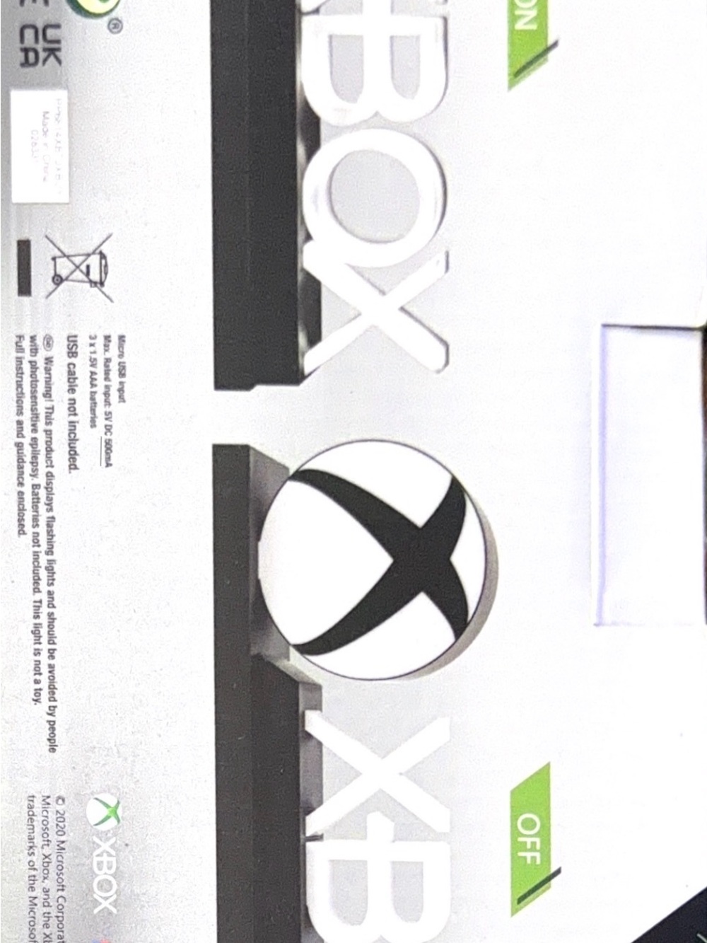 Xbox Icons Light by Paladone Official Gear PP6814XBTX – Open Box, Like New